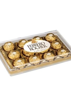 chocolates ferrero rocher para acompañar las flores