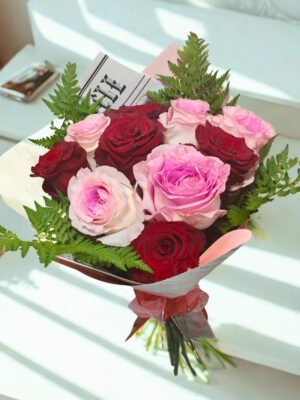 Bouquet Armonía de Amor 10 Rosas