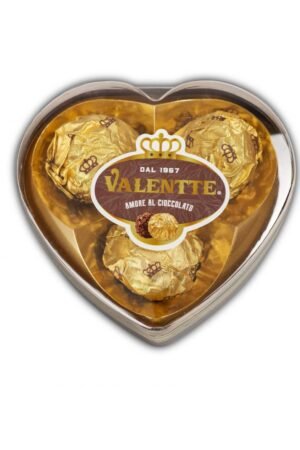 chocolate valentte de 3 unidades para envio a domicilio con flores