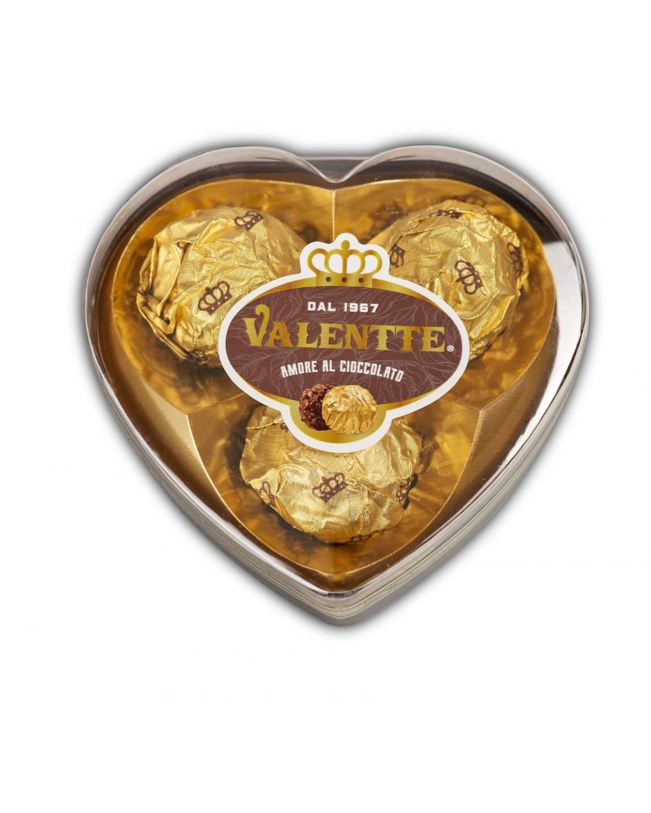 chocolate valentte de 3 unidades para envio a domicilio con flores