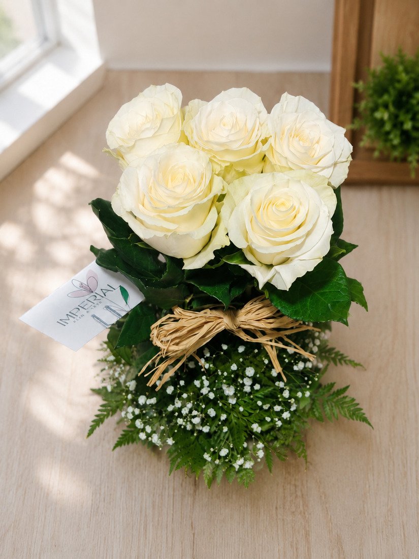 Arreglo Serenidad - Balde con Rosas 5 - Imagen 2